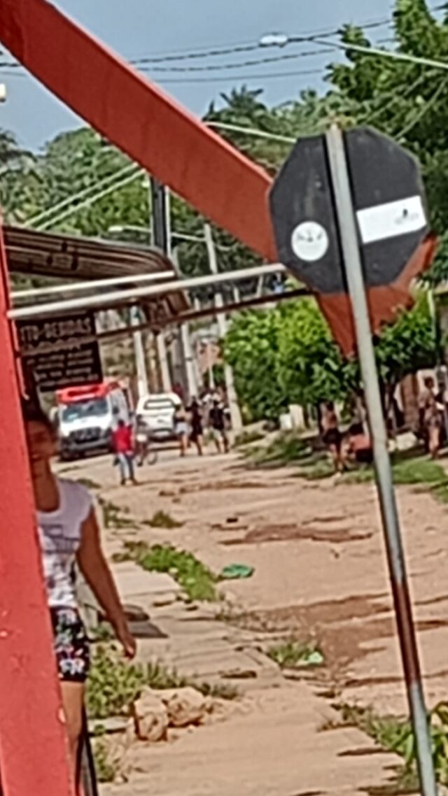 Local do bairro Sebastião Régis onde o crime aconteceu