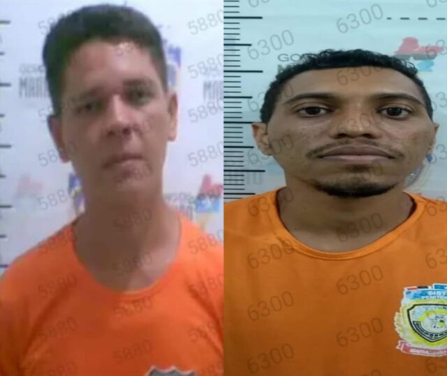 Magno Ferreira Carneiro, à esquerda, e Rafael da Silva Soares, à direita, os dois criminosos mortos em confronto policial Magno Ferreira Carneiro, à esquerda, e Rafael da Silva Soares, à direita, os dois criminosos mortos em confronto policial