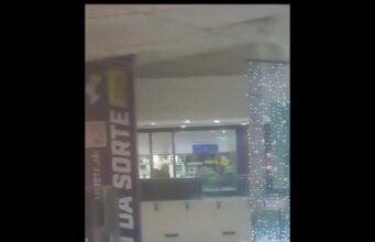 Adolescente é apreendido por participação em tentativa de assalto em loja do Imperial Shopping Momento em que a polícia ocupou o shopping em busca dos assaltantes