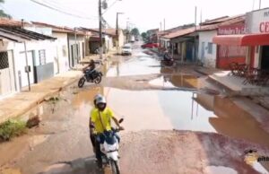 Falta de infraestrutura torna mais difícil o dia a dia nos bairros de Imperatriz Rua Sousa Lima, bairro Vilinha