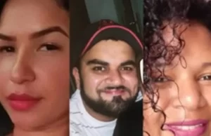 Homem que matou a ex e uma funcionária dela vai a júri popular em Imperatriz À esquerda, a vítima Rayanne, ao centro o réu Wlisses, à direita, a vítima Iraildes.