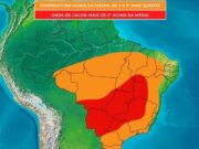 Imperatriz e região terão nova onda de calor a partir desta semana Mapa destaca área de calor mais intenso no Maranhão nos próximos dias