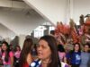 Caravana “Maranhão todos por elas” reúne representantes de 22 cidades em Imperatriz Na imagem, a Diretora da Casa da Mulher Maranhense em Imperatriz, Gabriela Bonfim, em entrevista à TV Nativa