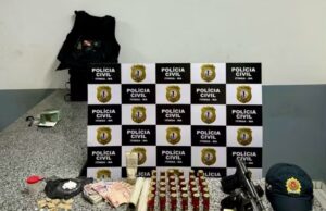 Bandidos morrem em confronto com a polícia no Maranhão Produtos apreendidos durante a operação