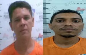 Identificados os criminosos mortos após sequestrarem PM em Imperatriz Magno Ferreira Carneiro, à esquerda, e Rafael da Silva Soares, à direita, os dois criminosos mortos em confronto policial