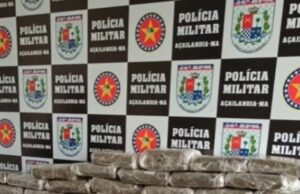 Operação conjunta da PM e PRF apreende mais de 100kg de maconha na Região Tocantina
