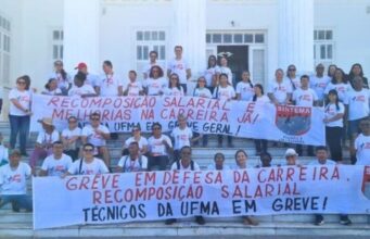 Servidores da UFMA começam greve por tempo indeterminado