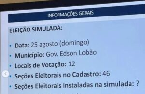 Votação pública vai decidir sobre nome do município de Governador Edison Lobão