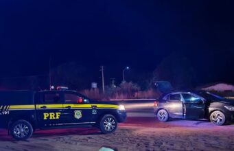 PRF apreende arma e dinheiro durante abordagem em rodovia do Maranhão