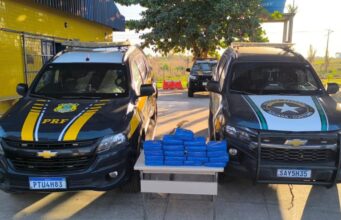 PRF e Receita Federal apreendem mais de 20kg de super maconha na BR-010 em Imperatriz