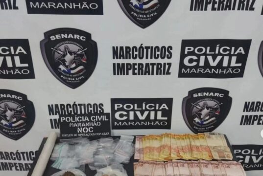 Polícia faz operações de combate às drogas em Imperatriz